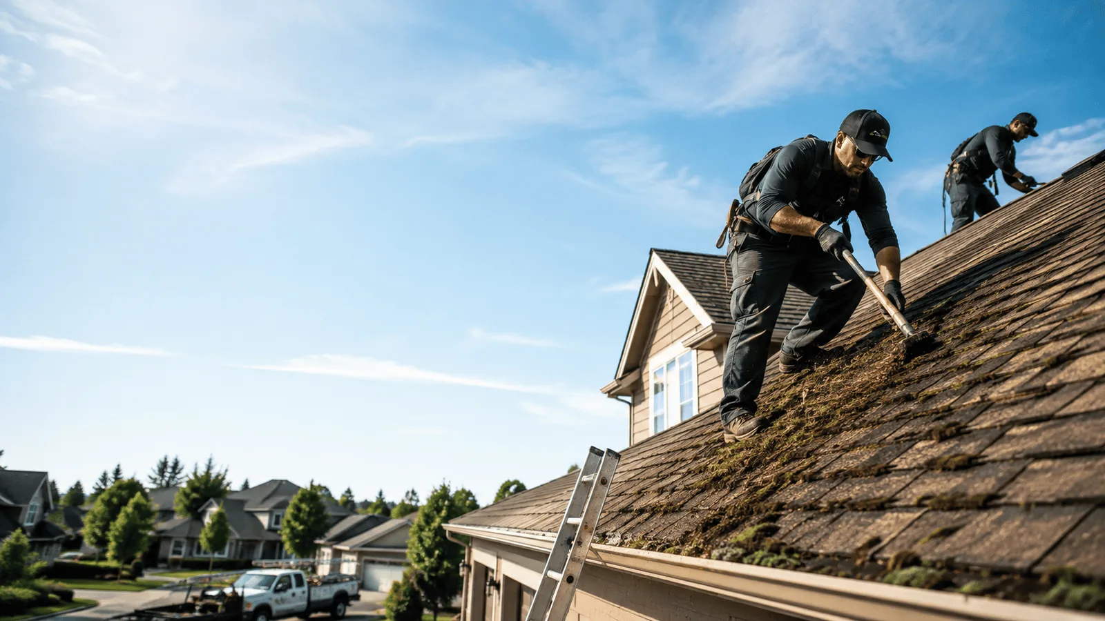Roof Moss Removal in Byfield, MA near me